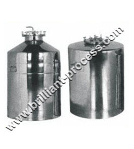 Pressure and filling Vessel